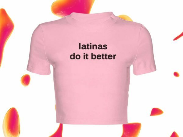 90s Aesthetic Latinas Do It Better Slogan Crop Tee Y2K Punk Graphic T-Shirt