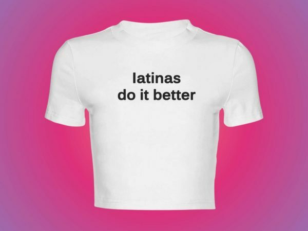 90s Aesthetic Latinas Do It Better Slogan Crop Tee Y2K Punk Graphic T-Shirt