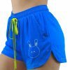 Blue Bunny Y2K High Waist Pocket Shorts