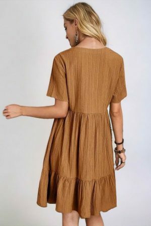 Bohemian Midi Dress: Women's Y2K Streetwear Fashion