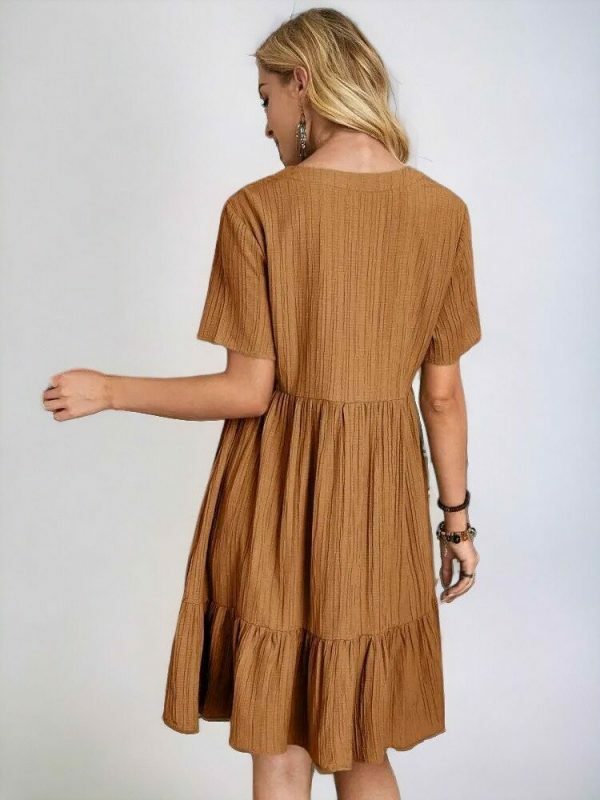 Bohemian Midi Dress: Women's Y2K Streetwear Fashion