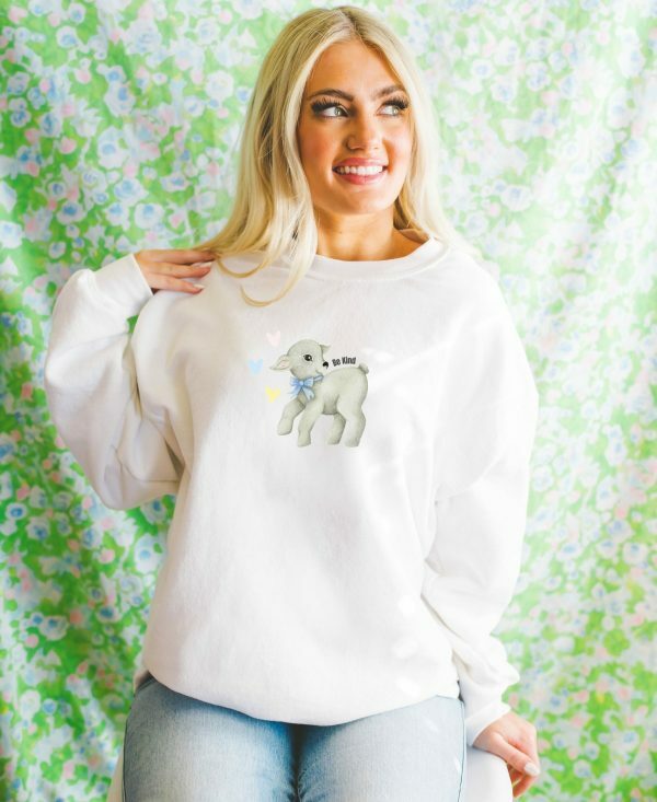 Coquette Angelcore Dollcore Sweatshirt, Animal Print Crewneck