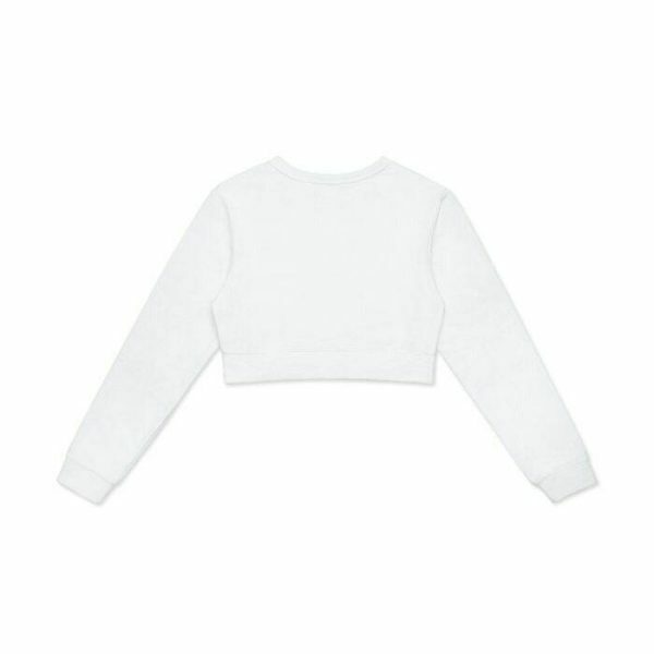 Coquette Things Girlcore Dollcore Angelcore Crop Sweatshirt