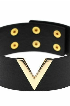 Exaggerated V-Collar Streetwear Punk Necklace