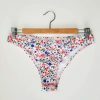 Floral Print High Waist High Cut Bikini Cassie Bottom