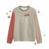 Fungi Friend Mushroom Sweatshirt | Y2K Cottagecore Fall Streetwear