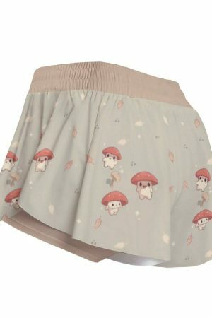 Fungi Friend Y2K Mushroom Cuties Streetwear Shorts