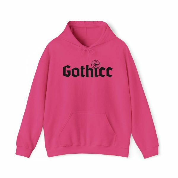 Gothic Oversized Graphic Hoodie for Trendy Y2K Aesthetic