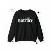 Gothicc Graphic Crewneck Sweatshirt for Trendy Y2K Streetwear Aesthetics