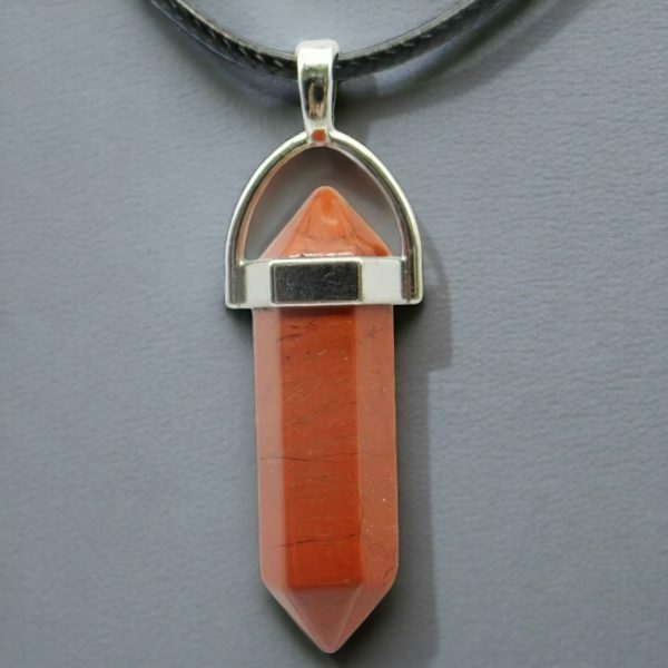 Hexagonal Crystal Y2K Gemstone Necklace