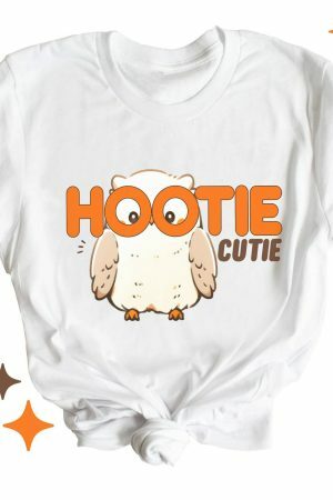 Hootie Cutie Y2K Streetwear Tee for Trendy Fall Fashion