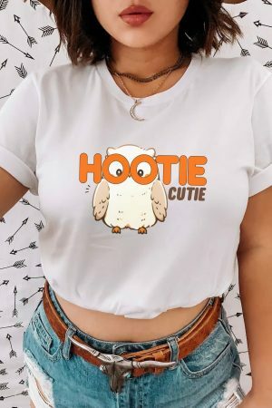 Hootie Cutie Y2K Streetwear Tee for Trendy Fall Fashion