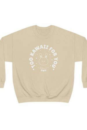 Kawaii Bunny Sweatshirt: Y2K Harajuku Streetwear for E-Girls and E-Boys