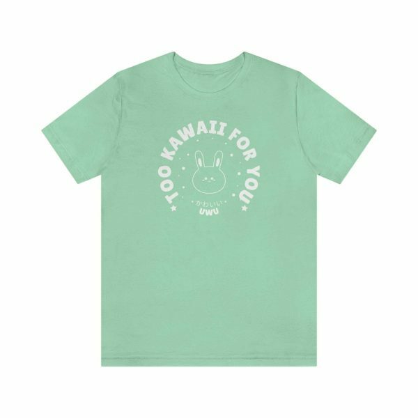 Kawaii Bunny Tshirt - Harajuku Streetwear, Y2K Aesthetic Tee