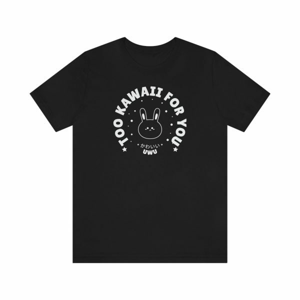 Kawaii Bunny Tshirt - Harajuku Streetwear, Y2K Aesthetic Tee