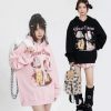 Kawaii Cat Print Y2K Streetwear Hoodie