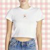 Kitten Coquette White Crop Top - Y2K Streetwear Aesthetic