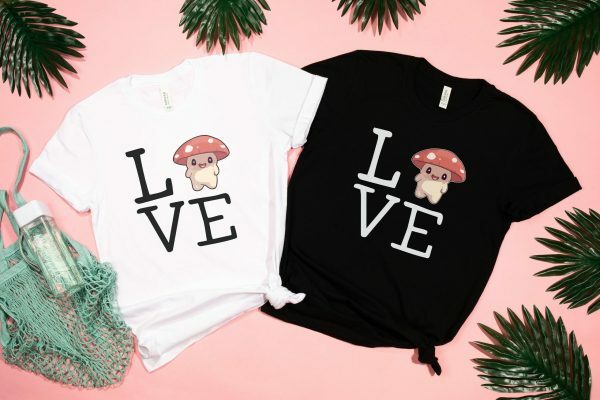 Mushroom Fungi Friend Y2K Aesthetic Streetwear Shirt for Mushroom Lovers