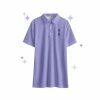 Mystic Sorcerer Alchemy Purple Potion Y2K Streetwear Polo Shirt