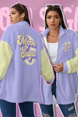 Oversized Harajuku Moon Sugar Fluff Jacket