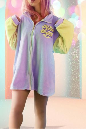 Oversized Harajuku Moon Sugar Fluff Jacket