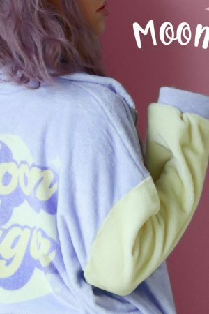 Oversized Harajuku Moon Sugar Fluff Jacket