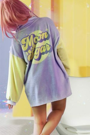 Oversized Harajuku Moon Sugar Fluff Jacket