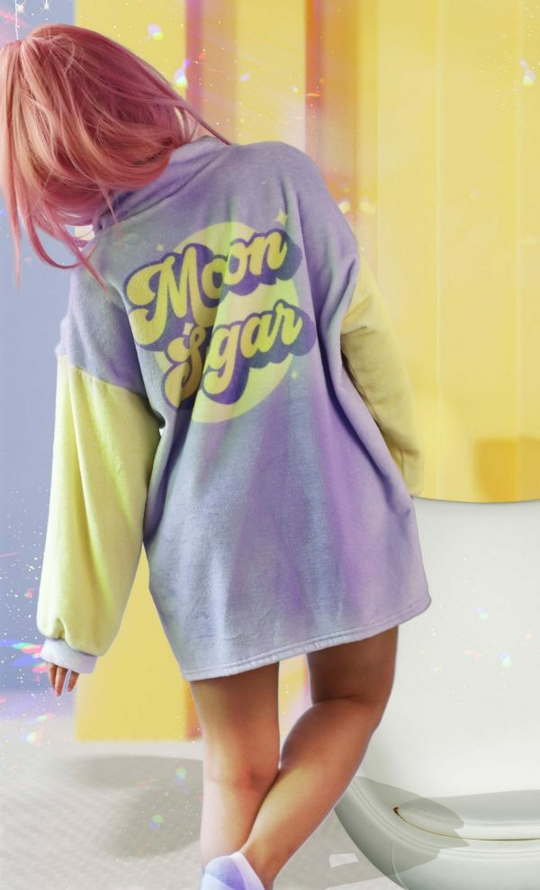 Oversized Harajuku Moon Sugar Fluff Jacket