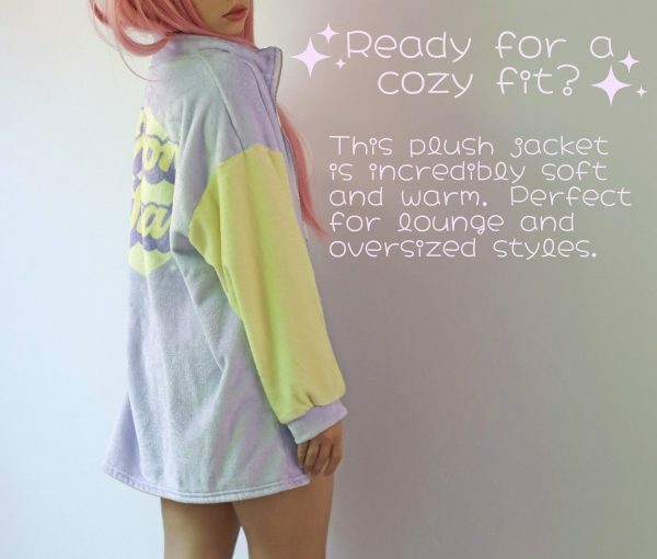 Oversized Harajuku Moon Sugar Fluff Jacket