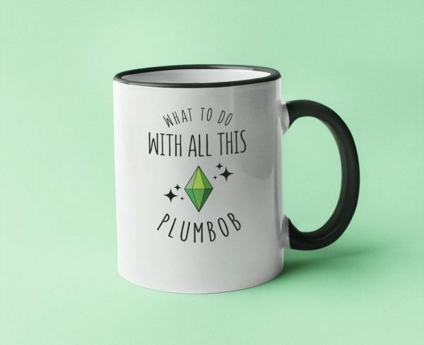 Plumbob Coffee Mug - Y2K Streetwear Gamer Gift