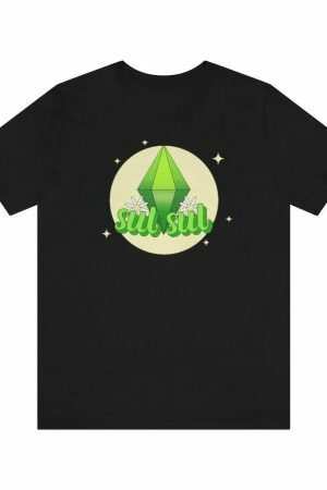 Plumbob Sul Sul Daisy Y2K Streetwear Gamer Shirt