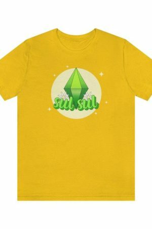 Plumbob Sul Sul Daisy Y2K Streetwear Gamer Shirt