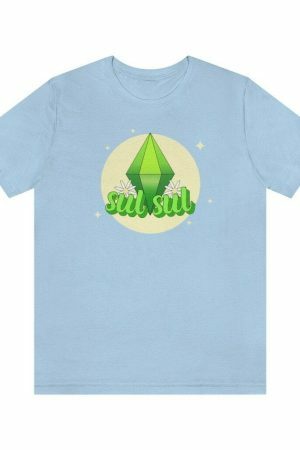 Plumbob Sul Sul Daisy Y2K Streetwear Gamer Shirt