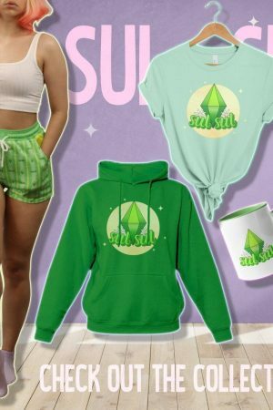 Plumbob Sul Sul Daisy Y2K Streetwear Gamer Shirt