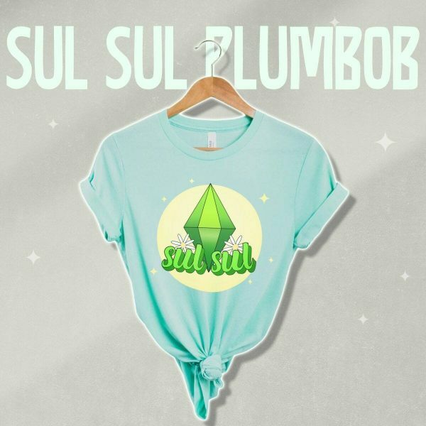 Plumbob Sul Sul Daisy Y2K Streetwear Gamer Shirt