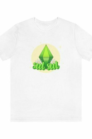 Plumbob Sul Sul Daisy Y2K Streetwear Gamer Shirt