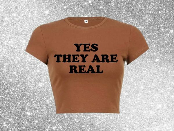 Real Women's Soft Style Fitted Tee | Funny Shirt Women | Funny Sayings T-Shirt | Trending Slogan Tee | Funny Letters Gift | Y2K 2000s

Y2