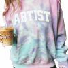 Retro Y2K Artist Sweatshirt for Trendy Art Students