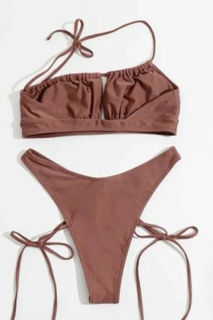 Rosewood Cheeky Y2K High Leg Bikini