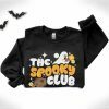 Spooky Club Sweatshirt - Cute and Scary Ghost Fall Crewneck