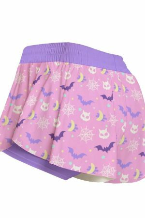 Spooky Cute Candycore Flowy Y2K Halloween Pastel Alt Streetwear Shorts