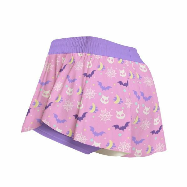 Spooky Cute Candycore Flowy Y2K Halloween Pastel Alt Streetwear Shorts