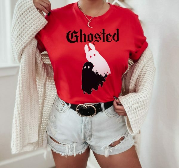 Spooky Kawaii Y2K Ghost Shirt for Best Friend Gift