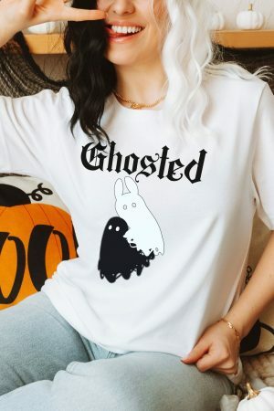 Spooky Kawaii Y2K Ghost Shirt for Best Friend Gift