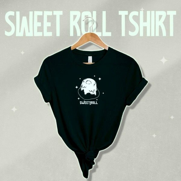 Tamriel's Finest Sweetroll Shirt - Retro Y2K Gamer Streetwear