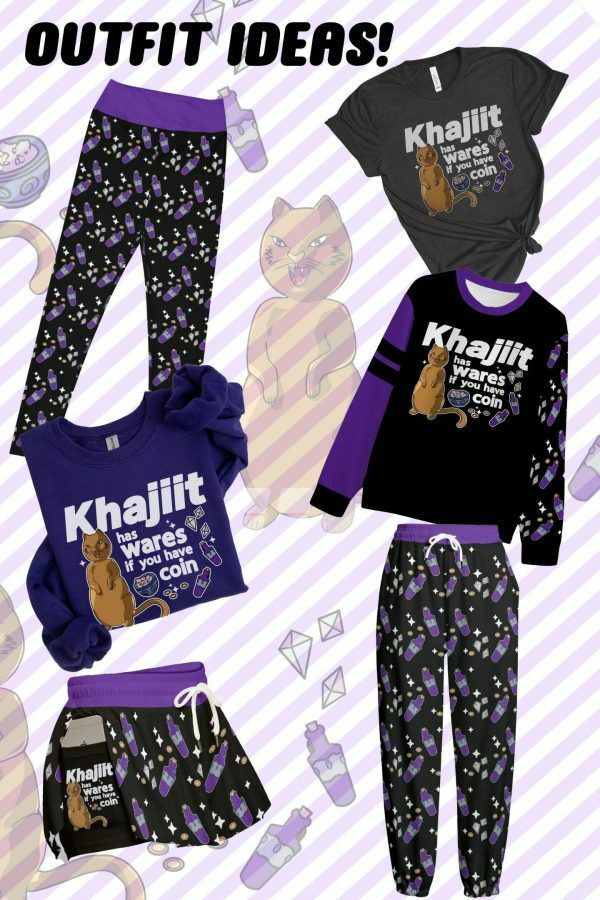 Trendy Purple Potion Bottle Sweatpants for Dungeons Gamer