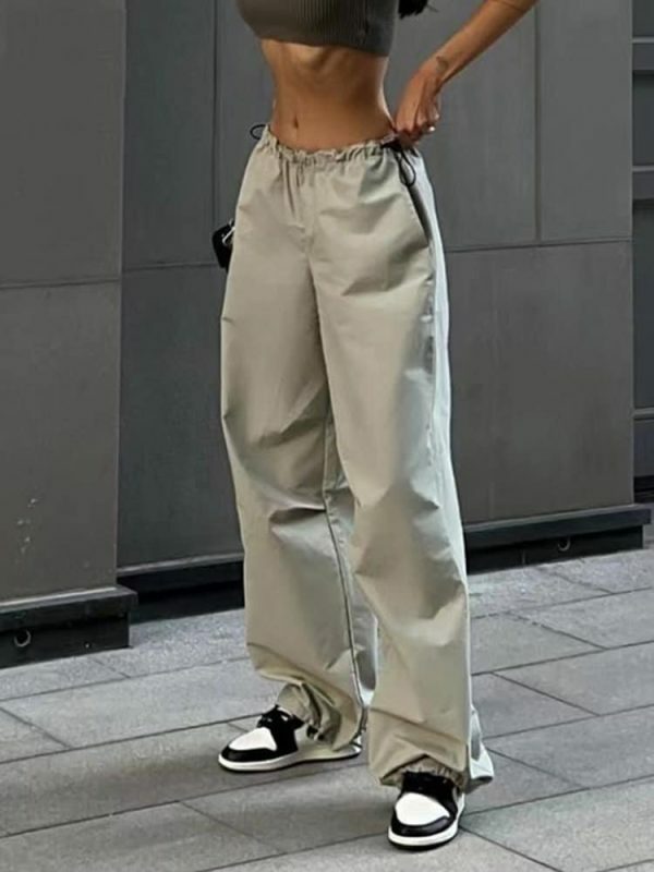 Vintage Harajuku Cargo Pants: Y2K Streetwear Aesthetic