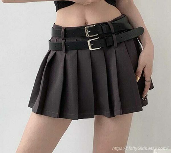 Vintage Korean Y2K High Waist Streetwear Shorts Skirts