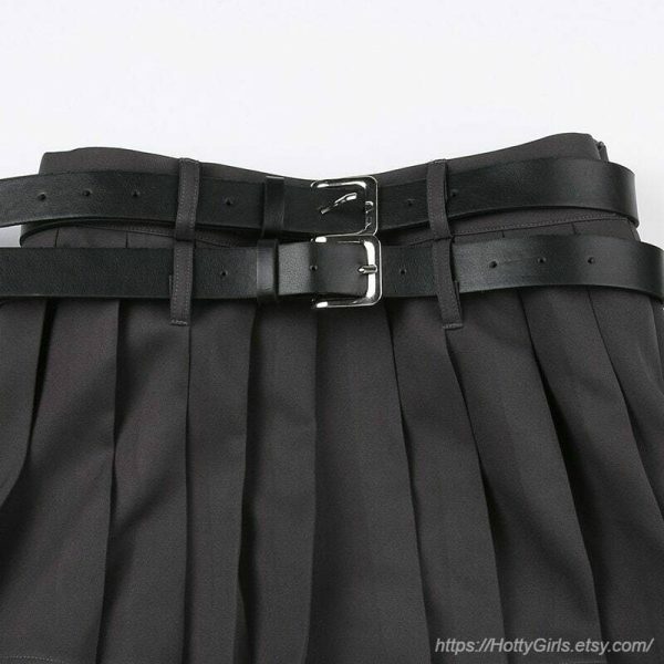 Vintage Korean Y2K High Waist Streetwear Shorts Skirts