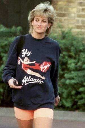 Vintage Princess Diana Y2K Sweatshirt - Streetwear Retro 80s 90s Aesthetic